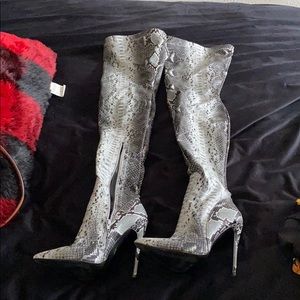 Thigh high boots